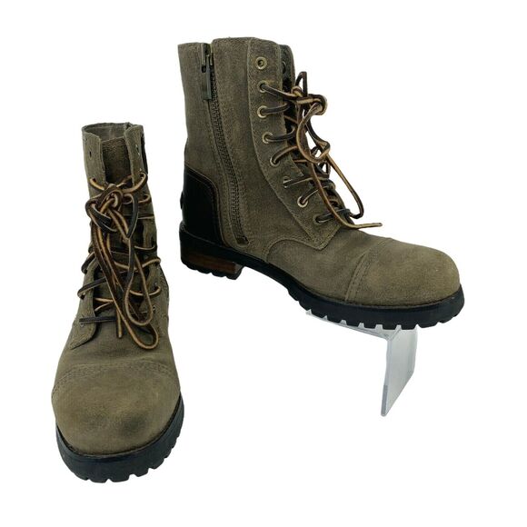 UGG Kilmer II Boots Womens Size 6 Medial Zipper Water Resistant Sherpa Lining - Picture 1 of 12